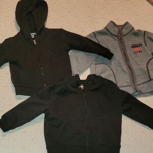 Garanimals Black and Gray Kids' Hoodies Set